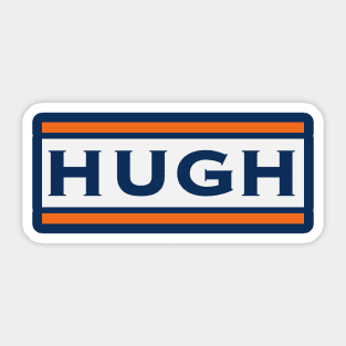 Retro Hugh // Funny Vintage Tiger Football Sticker